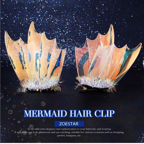 Mermaid Light Up Hair Clips - Picture 6 of 12